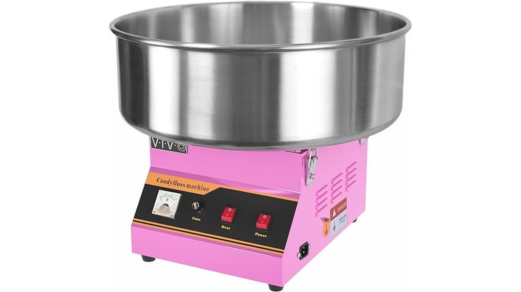 pink cotton candy maker