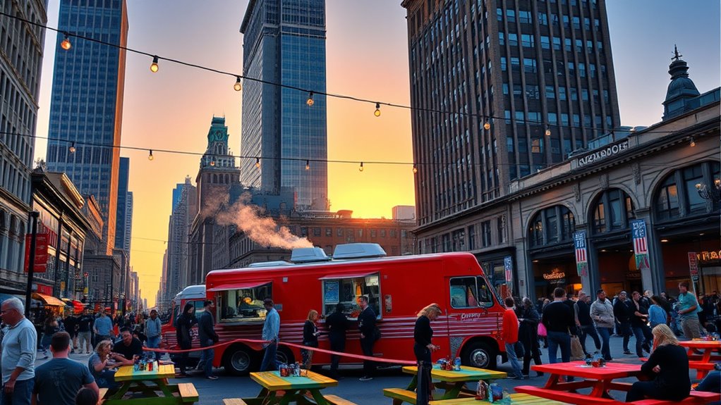 plan city food truck tour