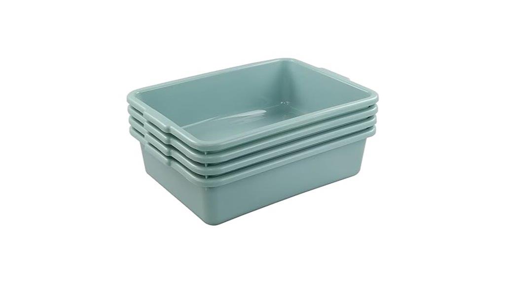 plastic rectangle bus boxes