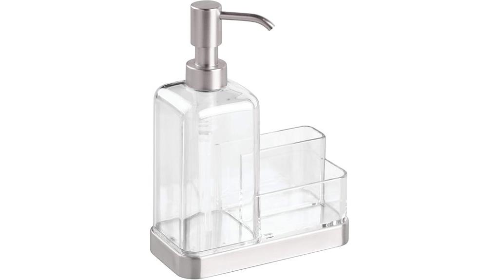 plastic soap pump caddy