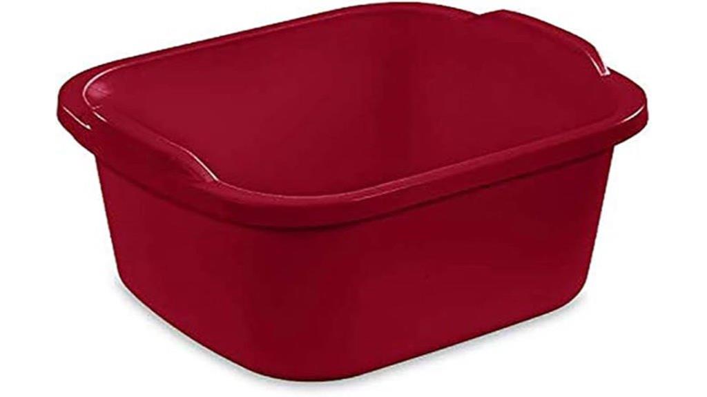 plastic wash tub basin