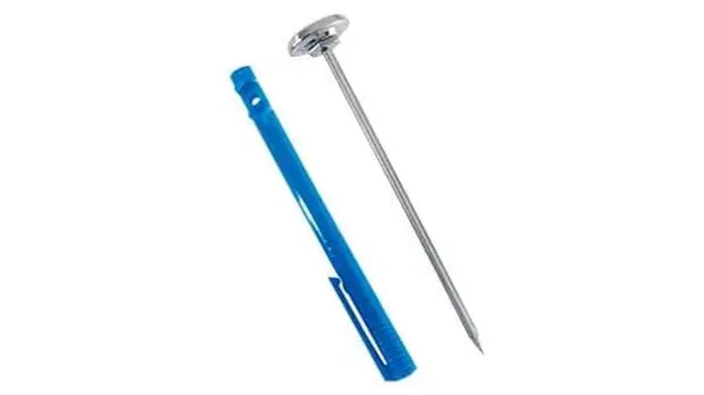 pocket bimetal thermometer