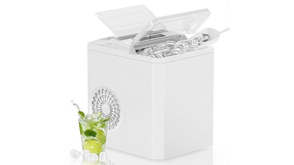 portable 26lb ice maker