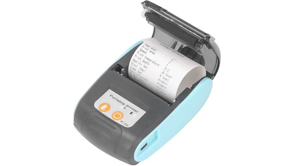 portable 58mm bluetooth printer