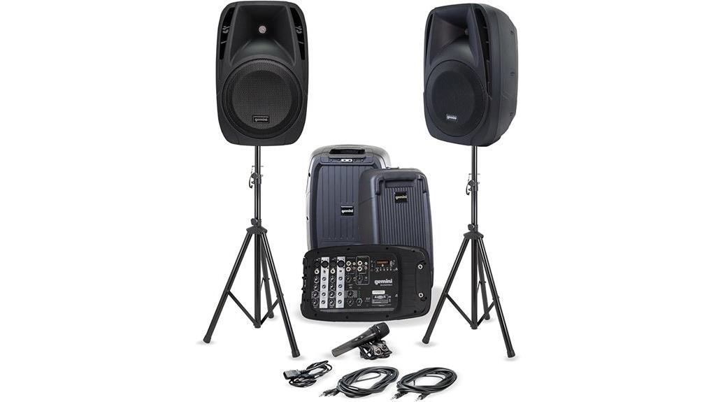 portable bluetooth speaker system