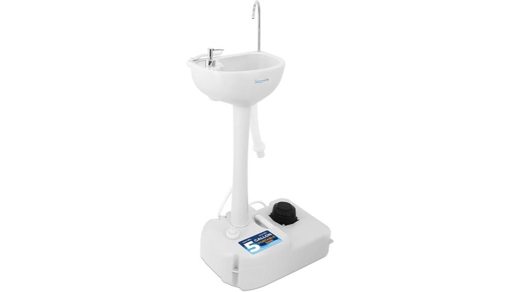 portable camping sink