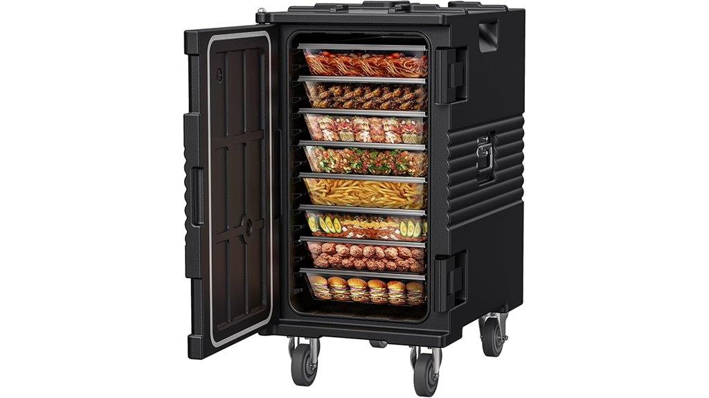 portable catering warmer carts