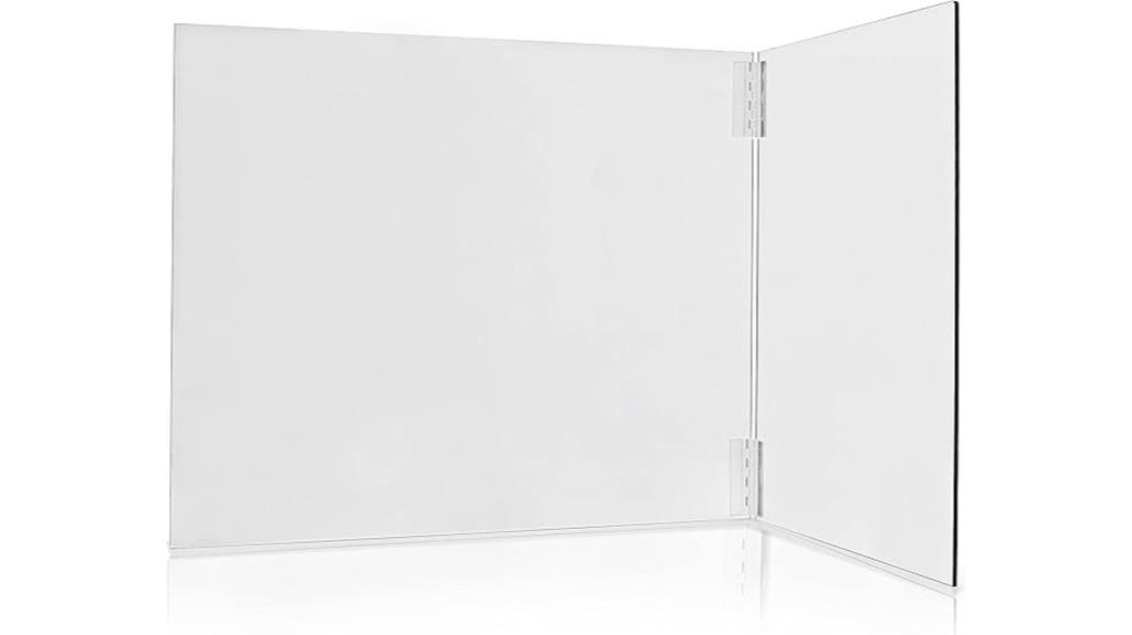 portable clear sneeze guard