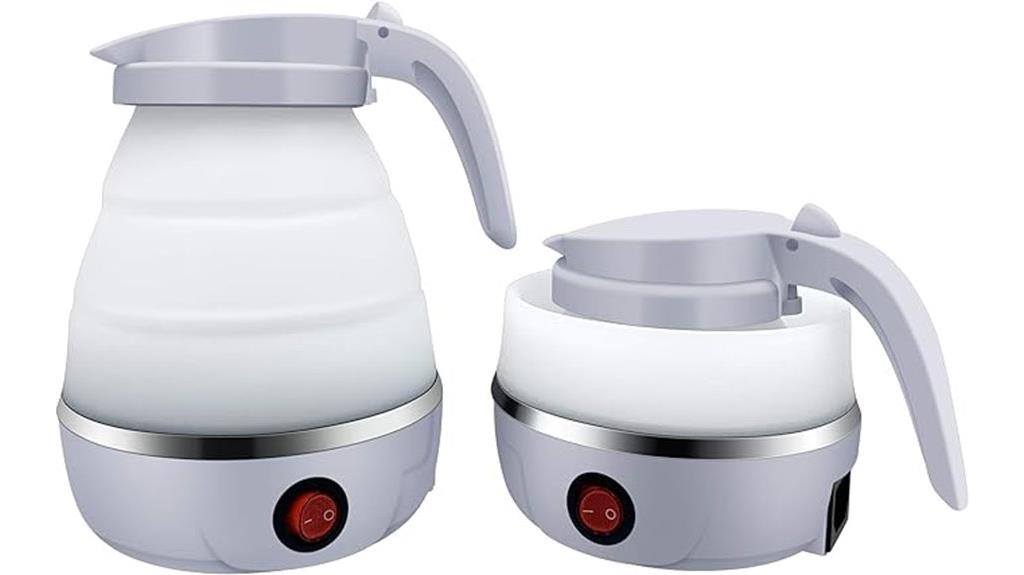 portable collapsible electric kettle