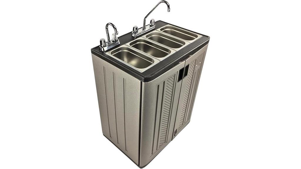 portable concession hand wash station