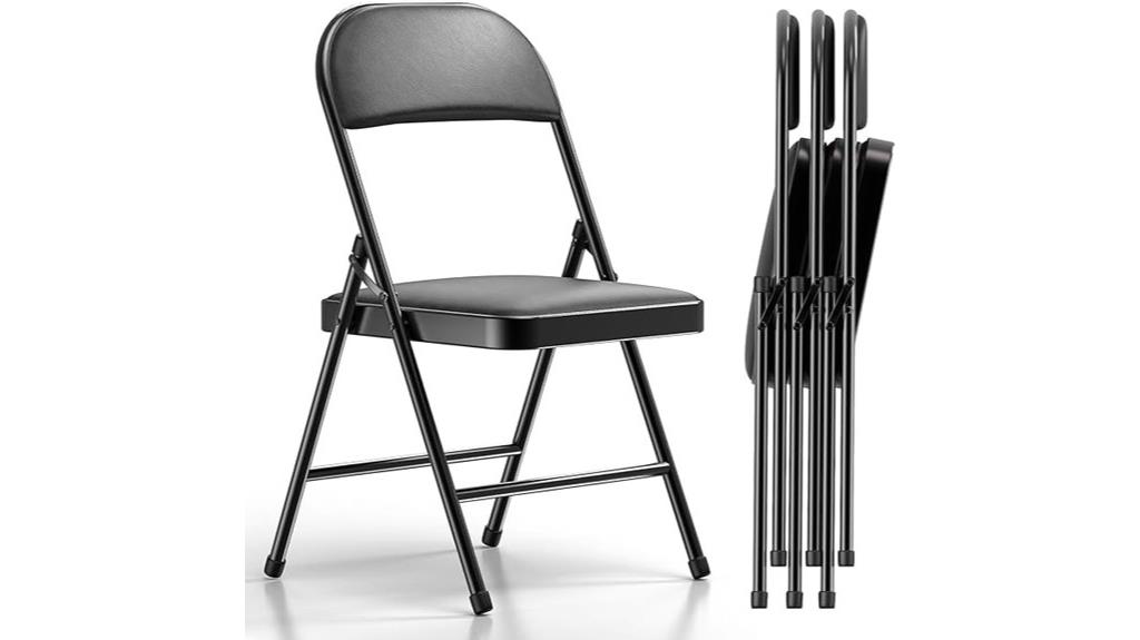 portable cushioned folding chairs