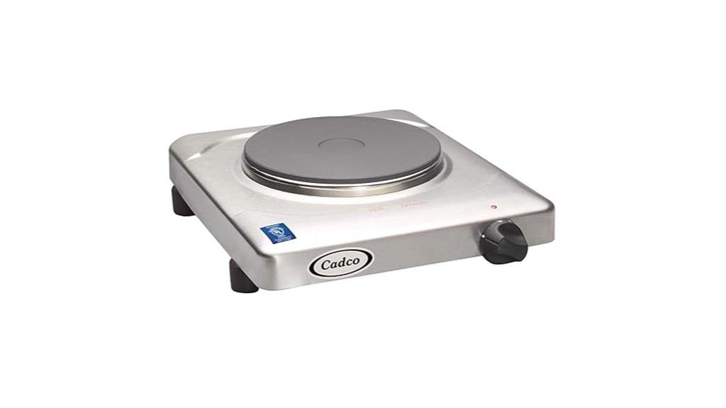 portable electric hot plate