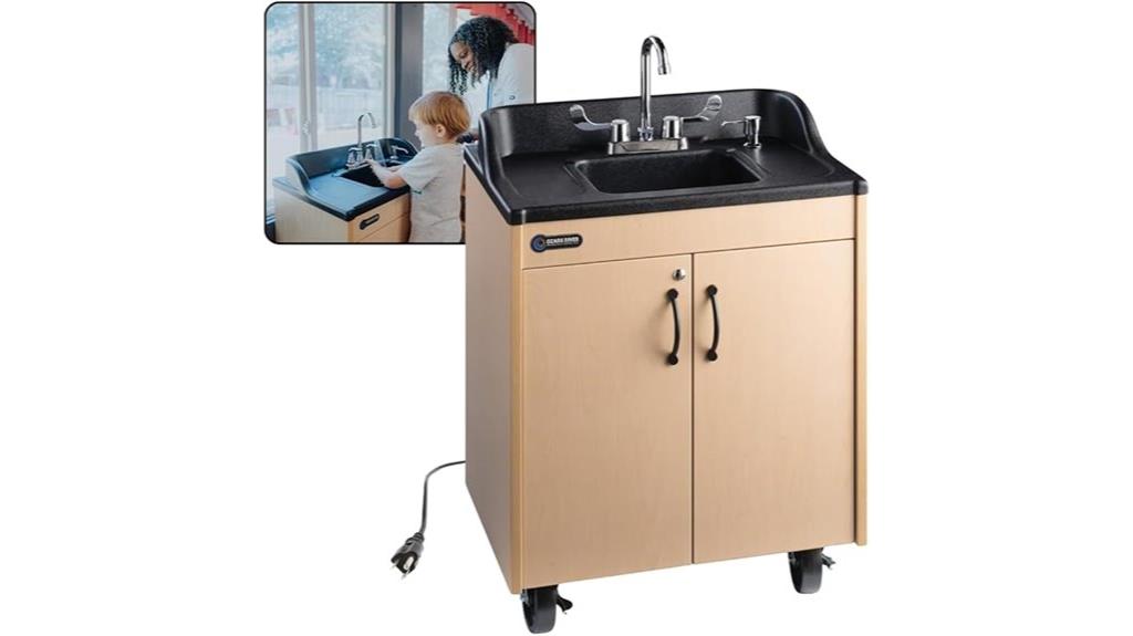 portable kids sink with hot water