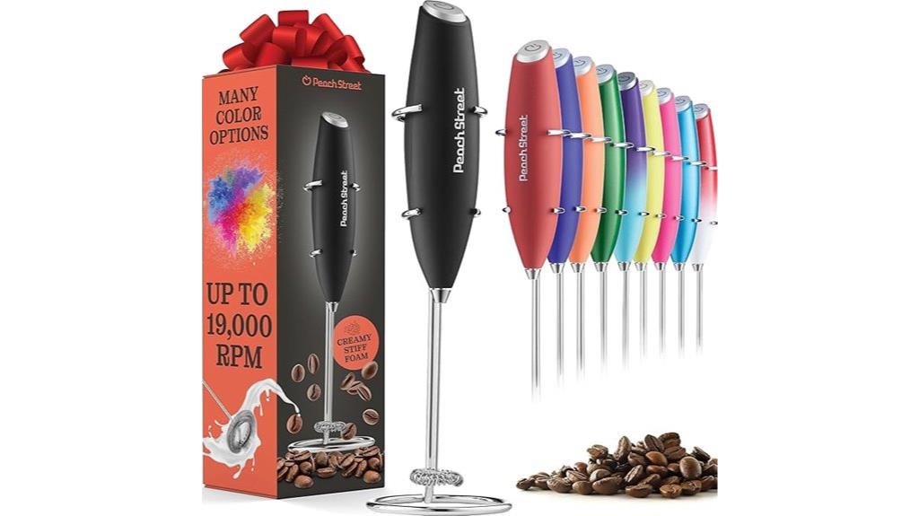 portable mini milk frother
