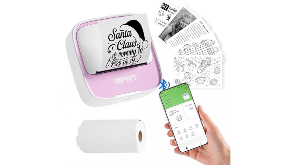 portable mini thermal printer