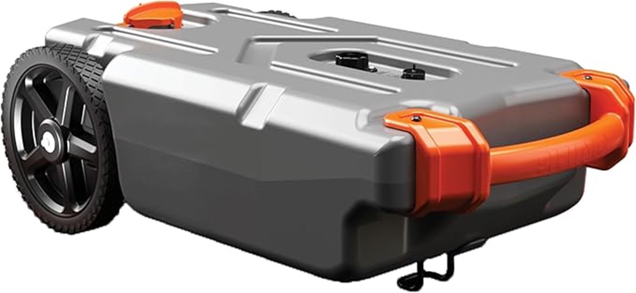 portable rv waste tank