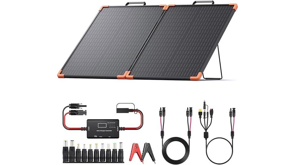 portable solar power system