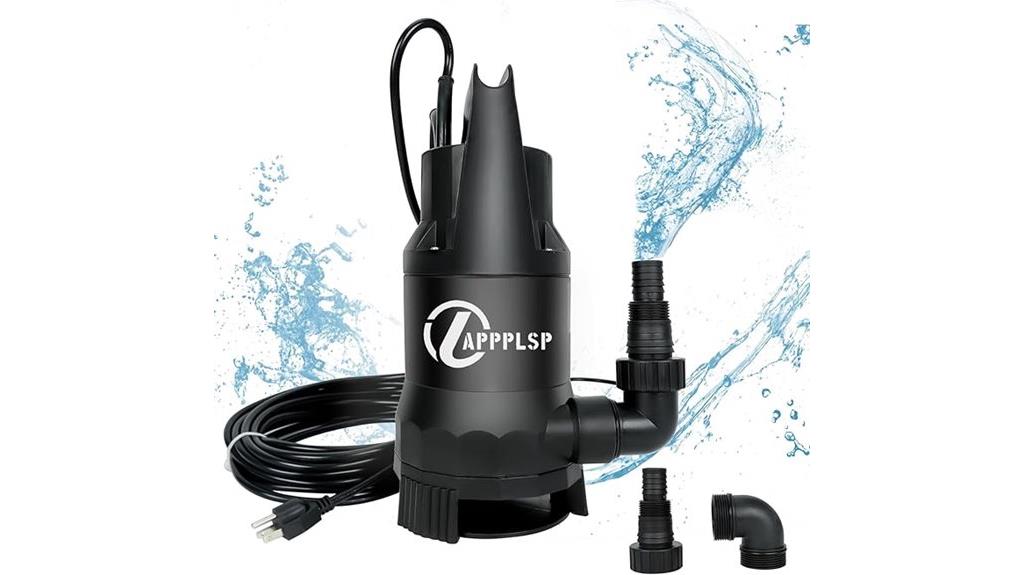 powerful submersible water pump