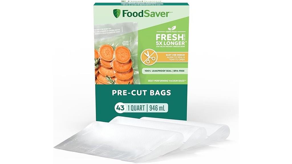 pre cut vacuum seal bags
