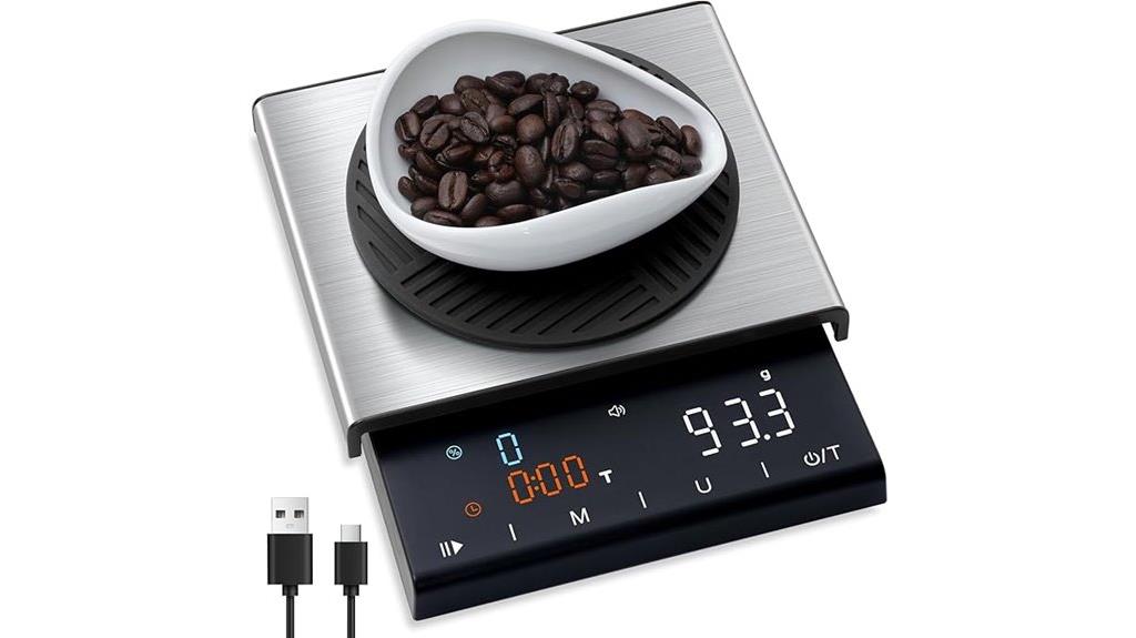 precise coffee brewing scale
