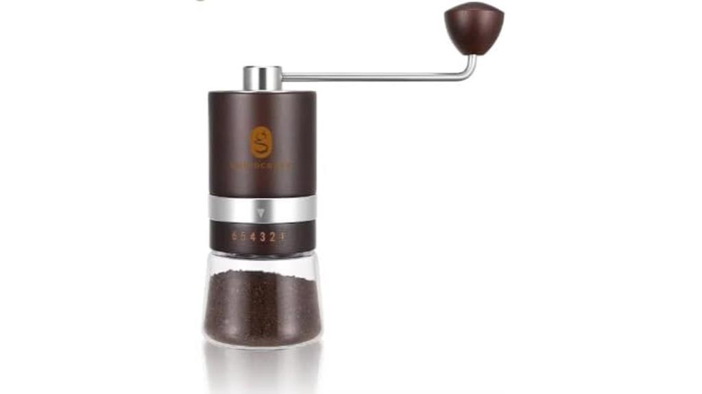 premium beechwood burr grinder