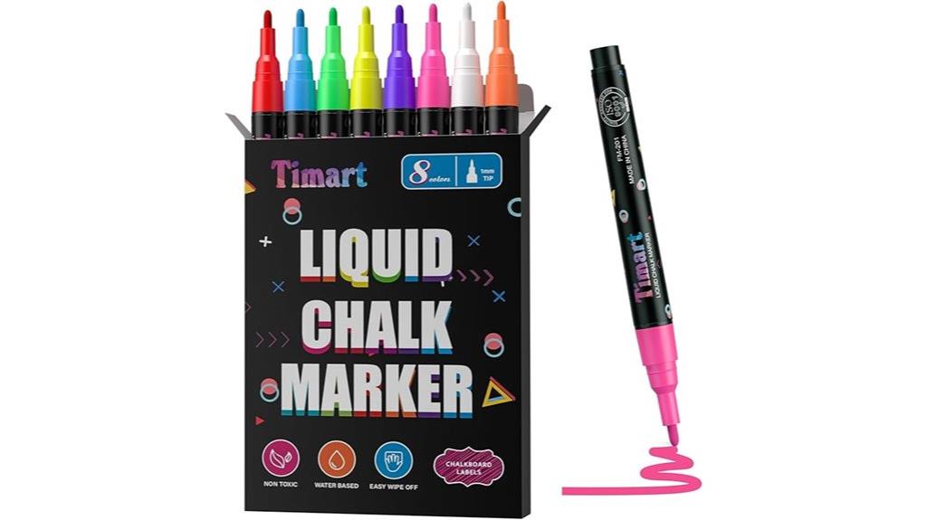 premium chalk marker set