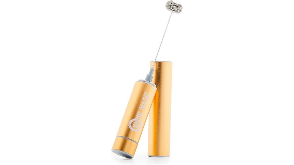 premium handheld milk frother