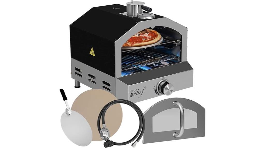 propane outdoor pizza oven