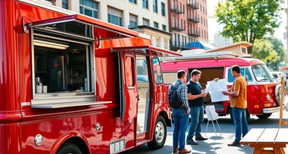 purchasing or customizing food trucks