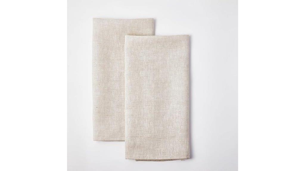 pure flax linen towels