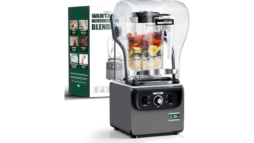 quiet commercial kitchen blender