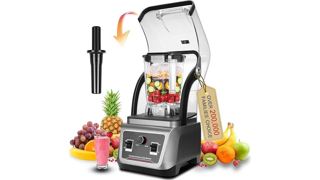 quiet power kitchen blender