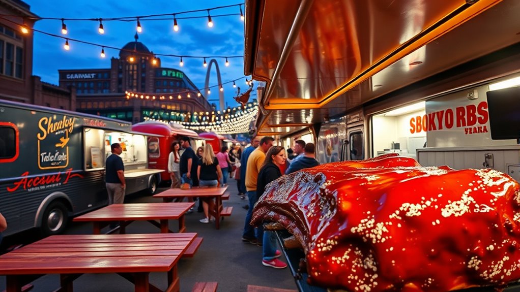rapid growth of diverse food trucks