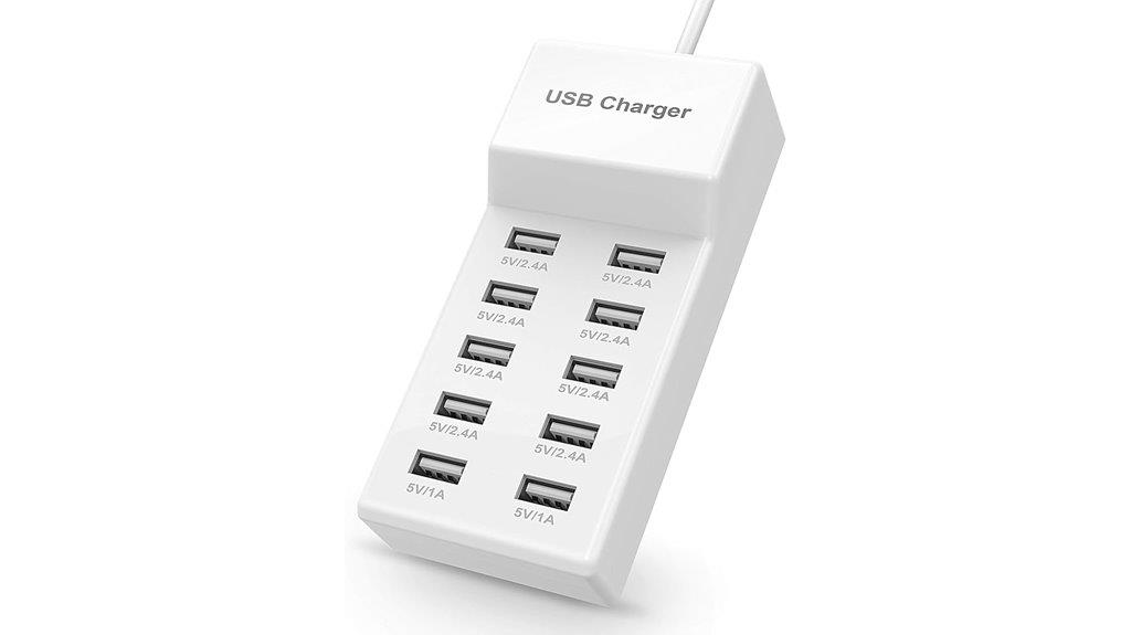 rapid multi device charging station