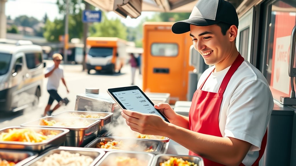real time order update system