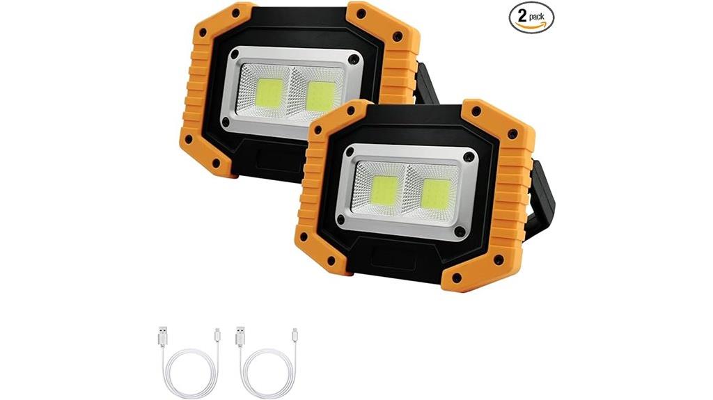 rechargeable waterproof work light
