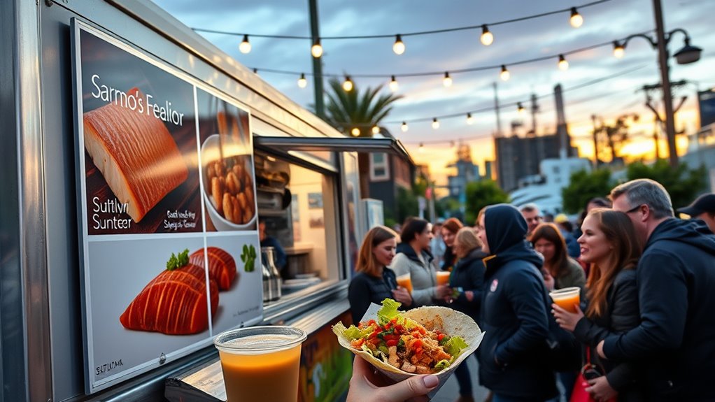 regional seafood farm to truck sourcing