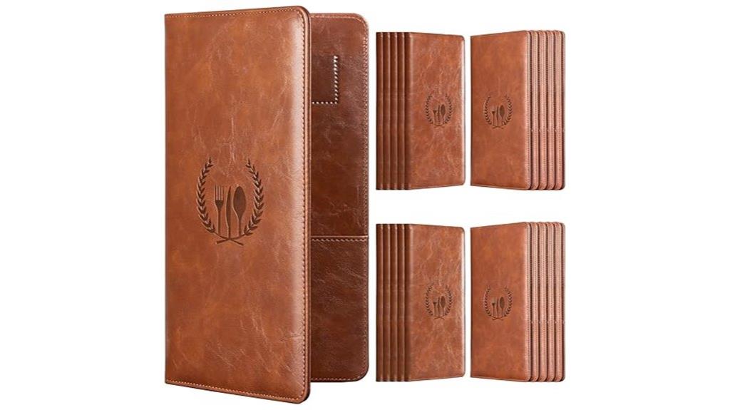 restaurant check presenters pack