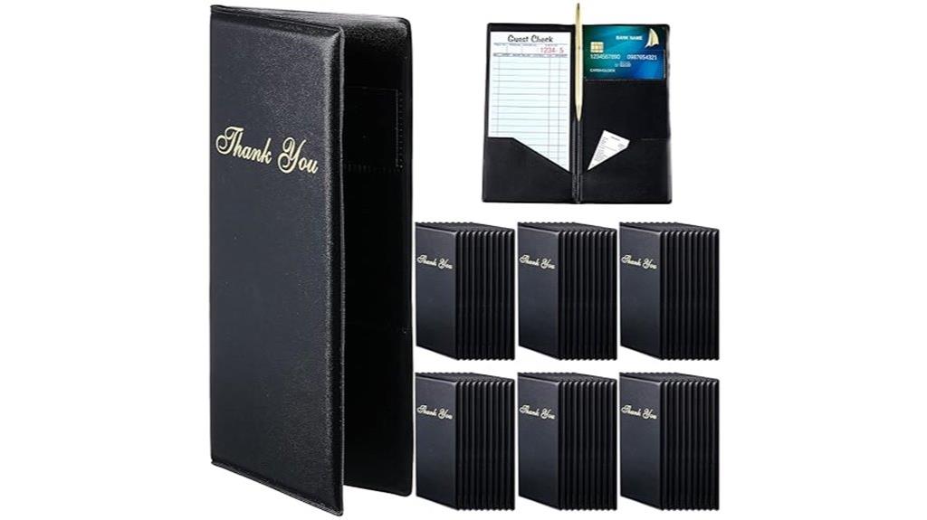 restaurant check presenters