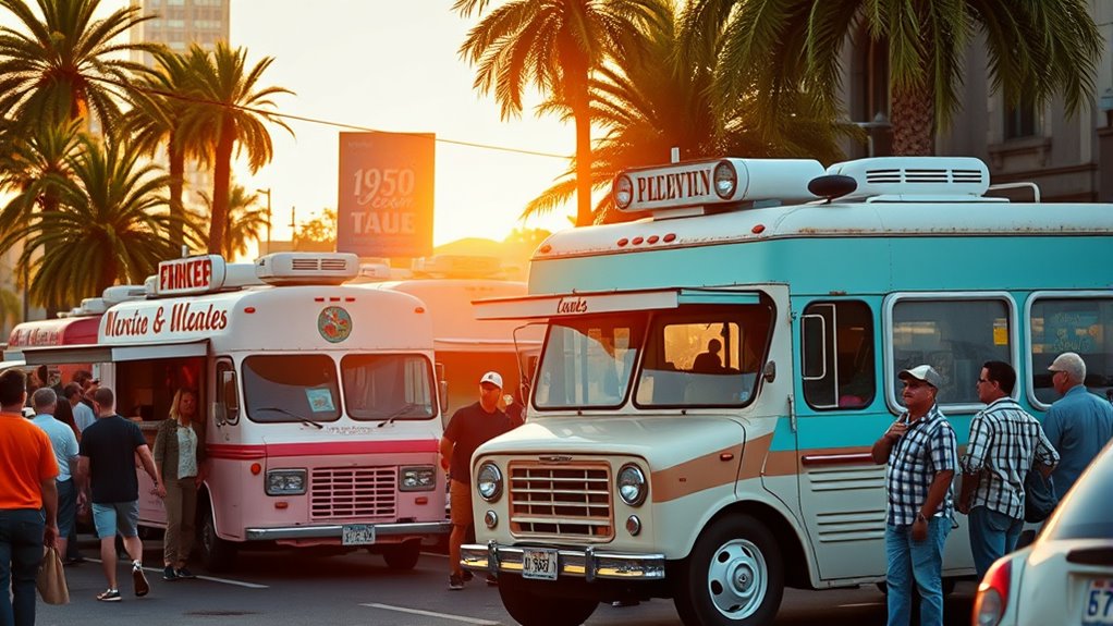 restored vintage food trucks