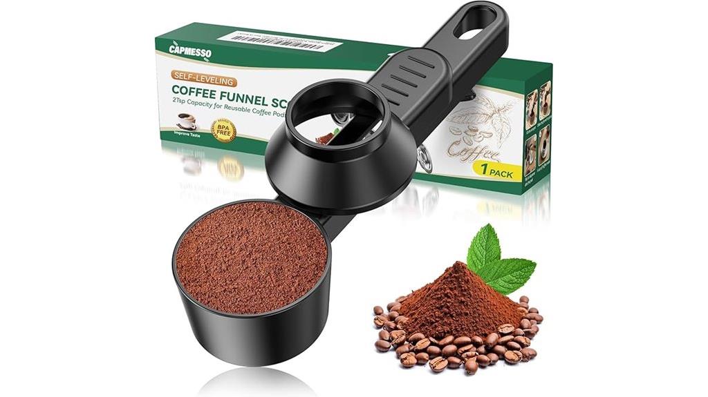 reusable coffee pod scoop