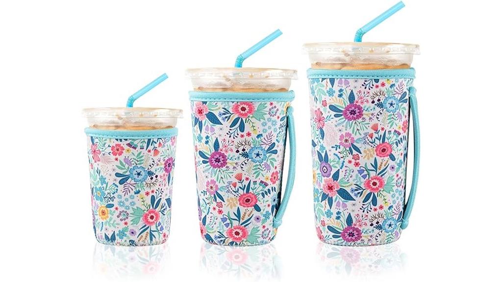 reusable coffee sleeves pack