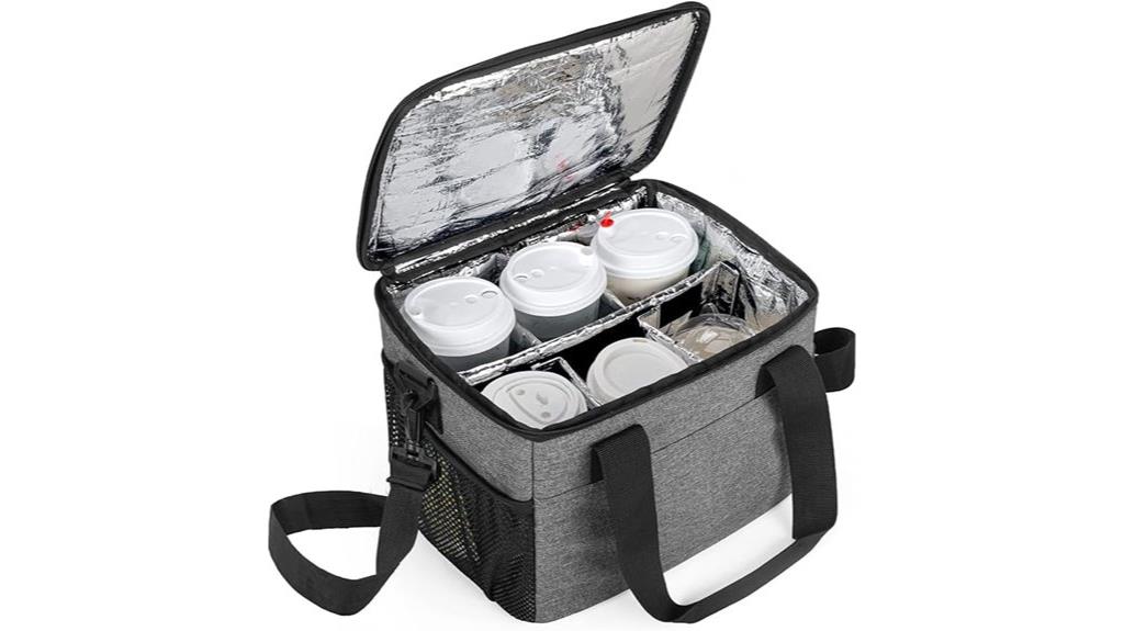 reusable six cup carrier