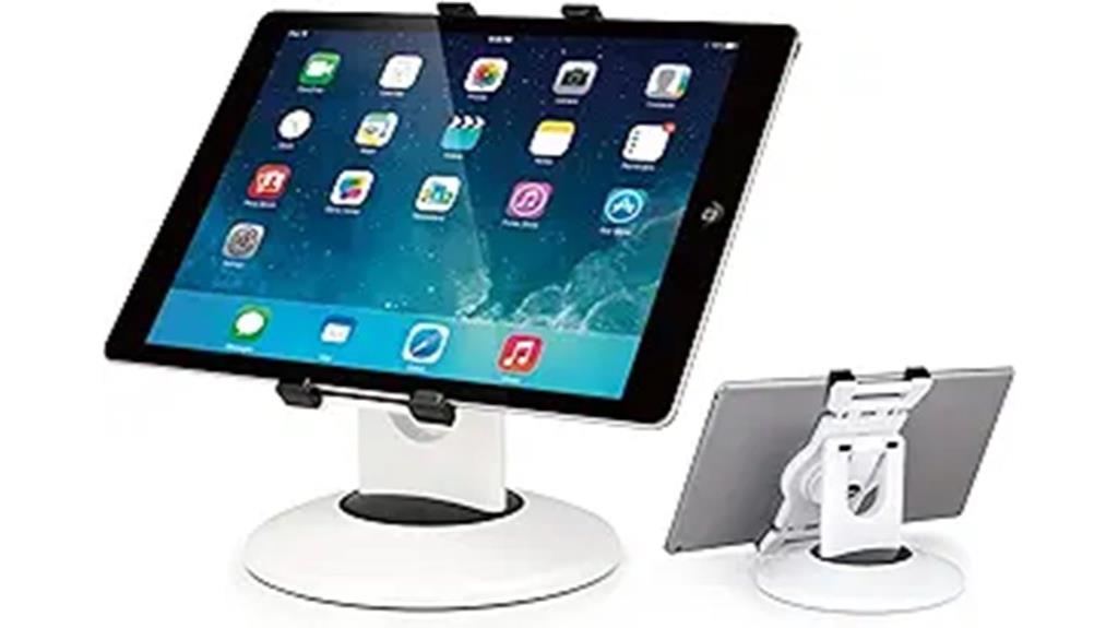 rotating tablet holder
