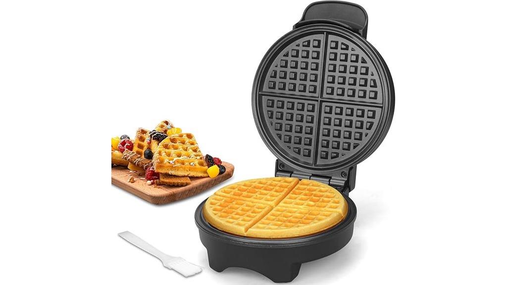 round 7 inch waffle maker