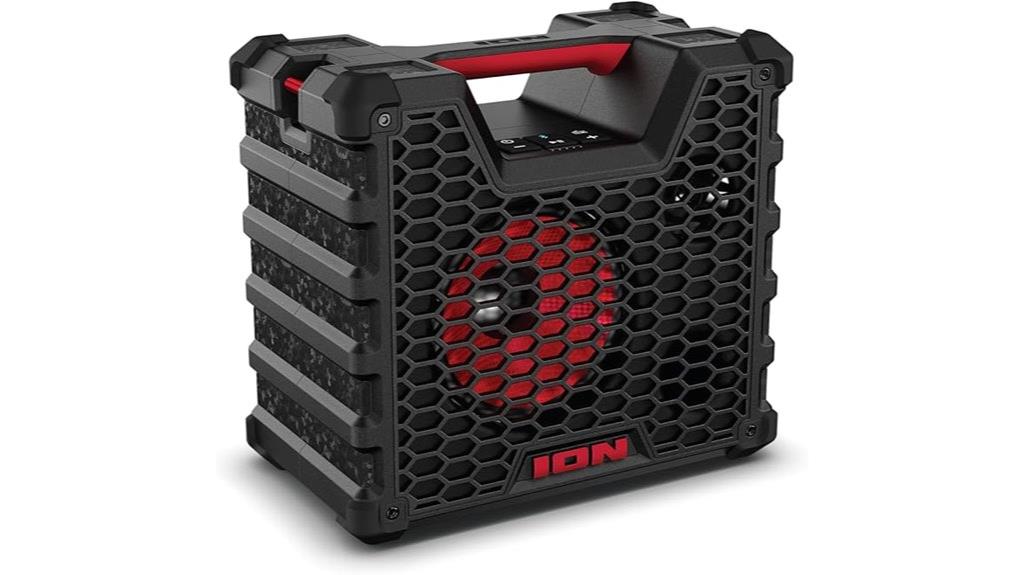 rugged waterproof bluetooth speaker
