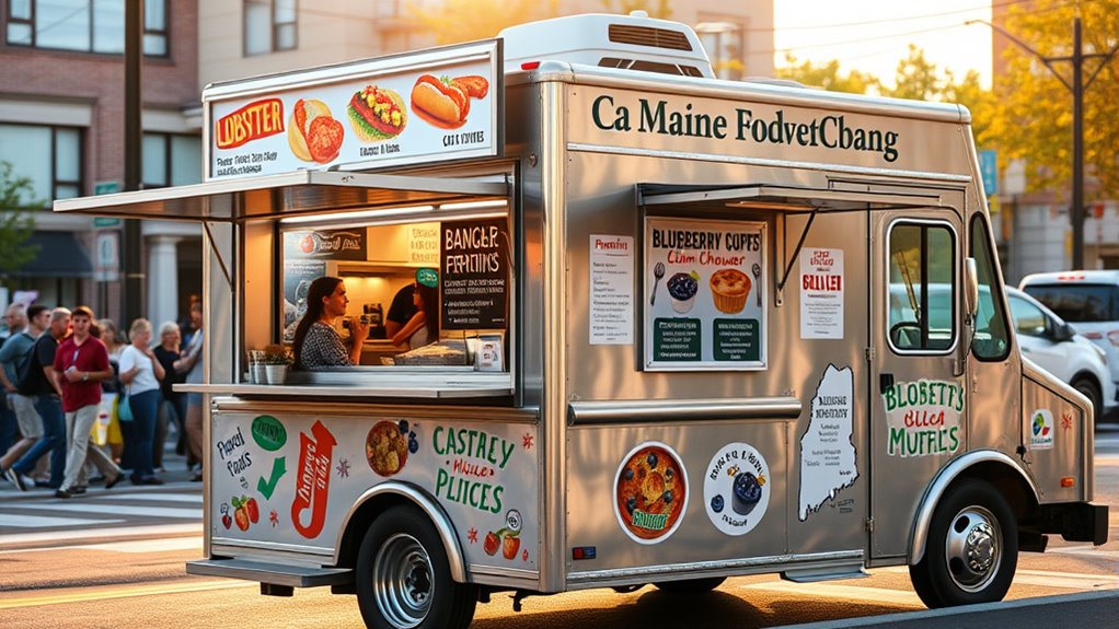 safe food truck menu