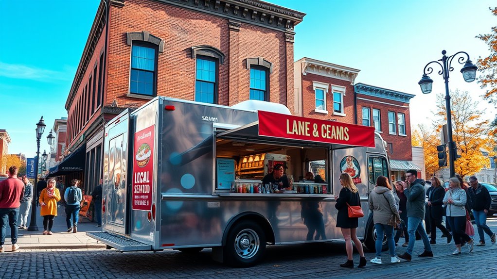 salem food truck setup