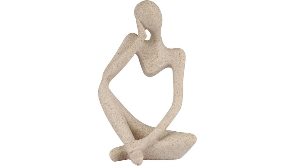 sandstone resin abstract figurine