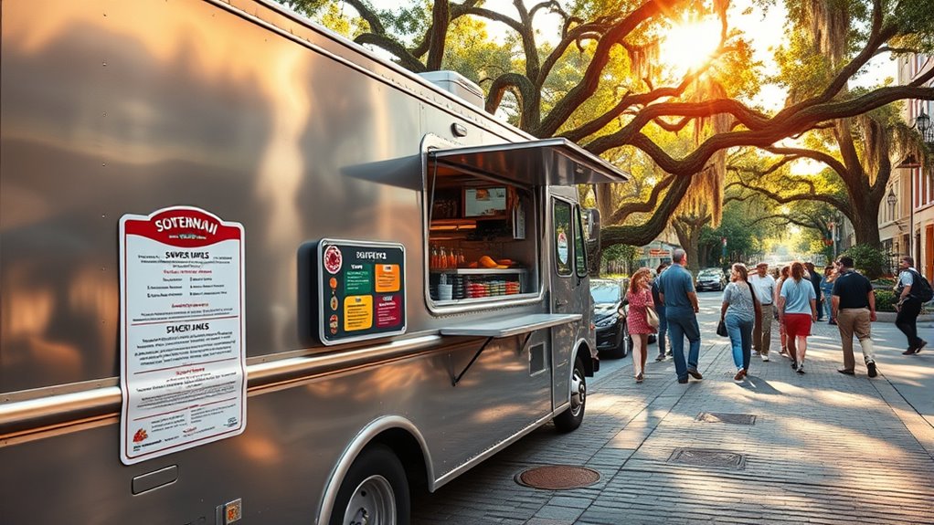 savannah food truck permits